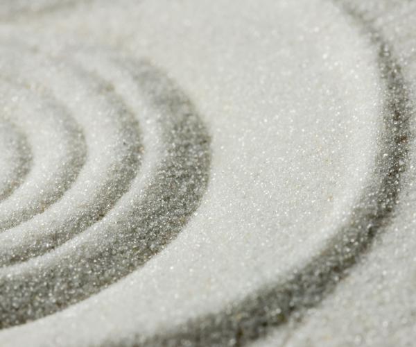 spiral in sand